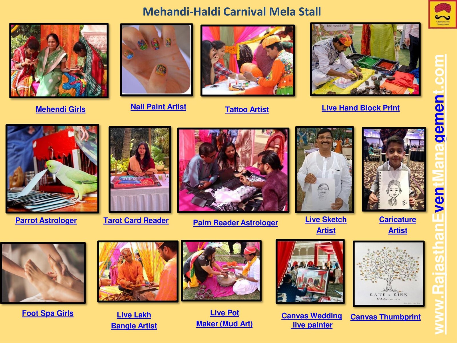 Mehandi-Haldi Carnival Mela Stall