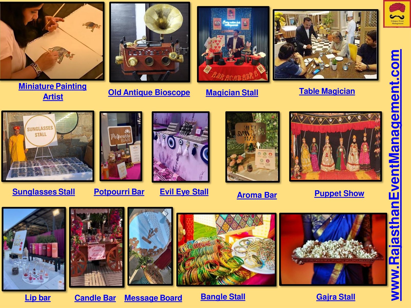 Mehandi-Haldi Carnival Mela Stall (Continued)