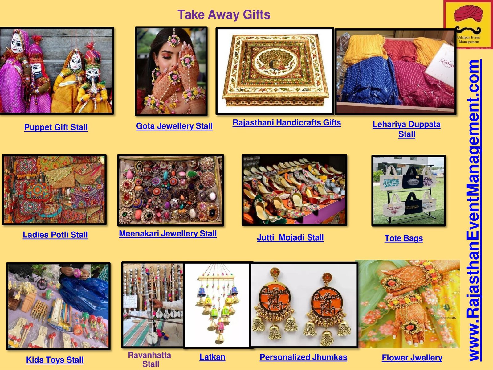 Take Away Gifts