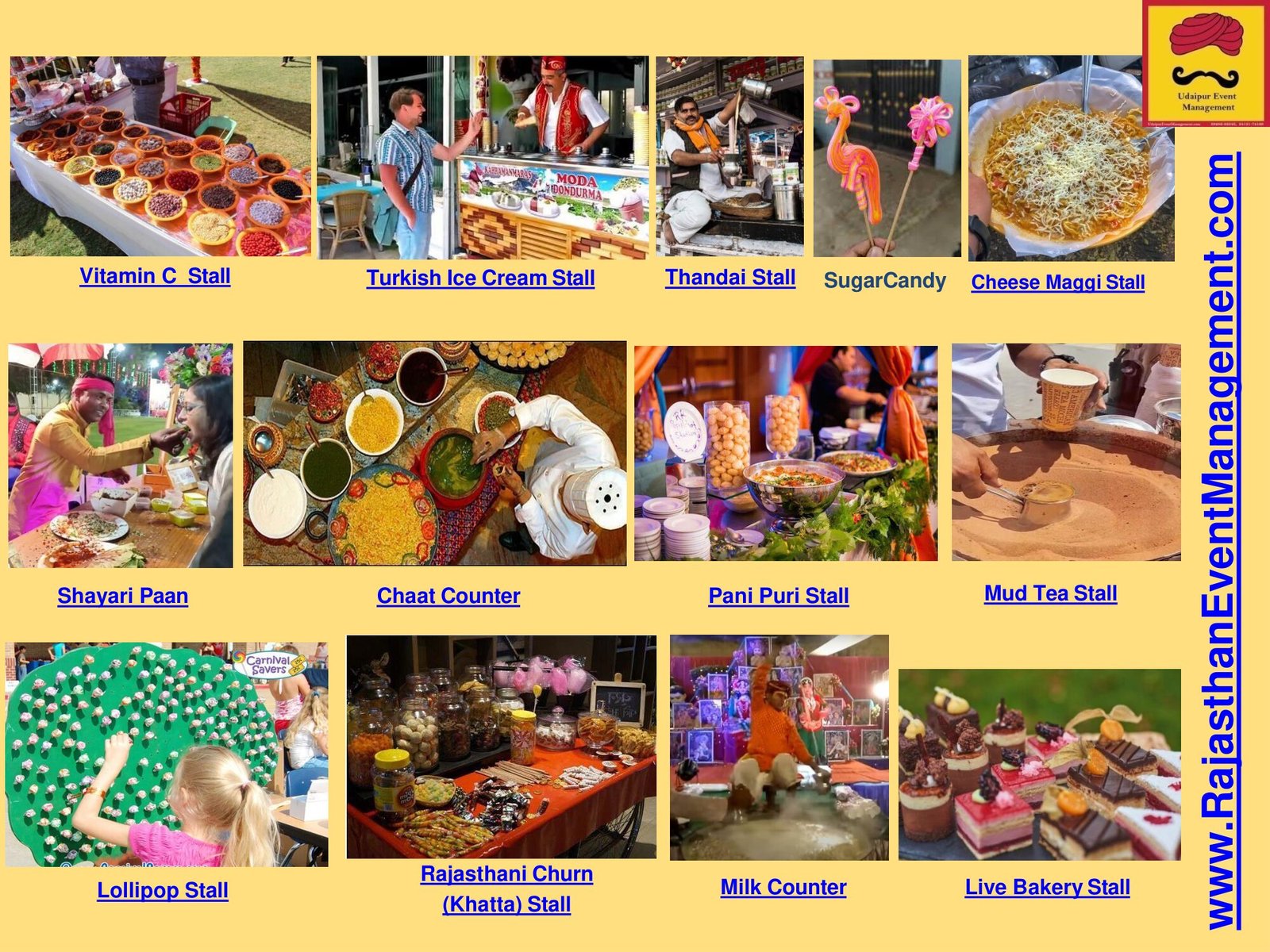 Fun Food Stalls (Additional)