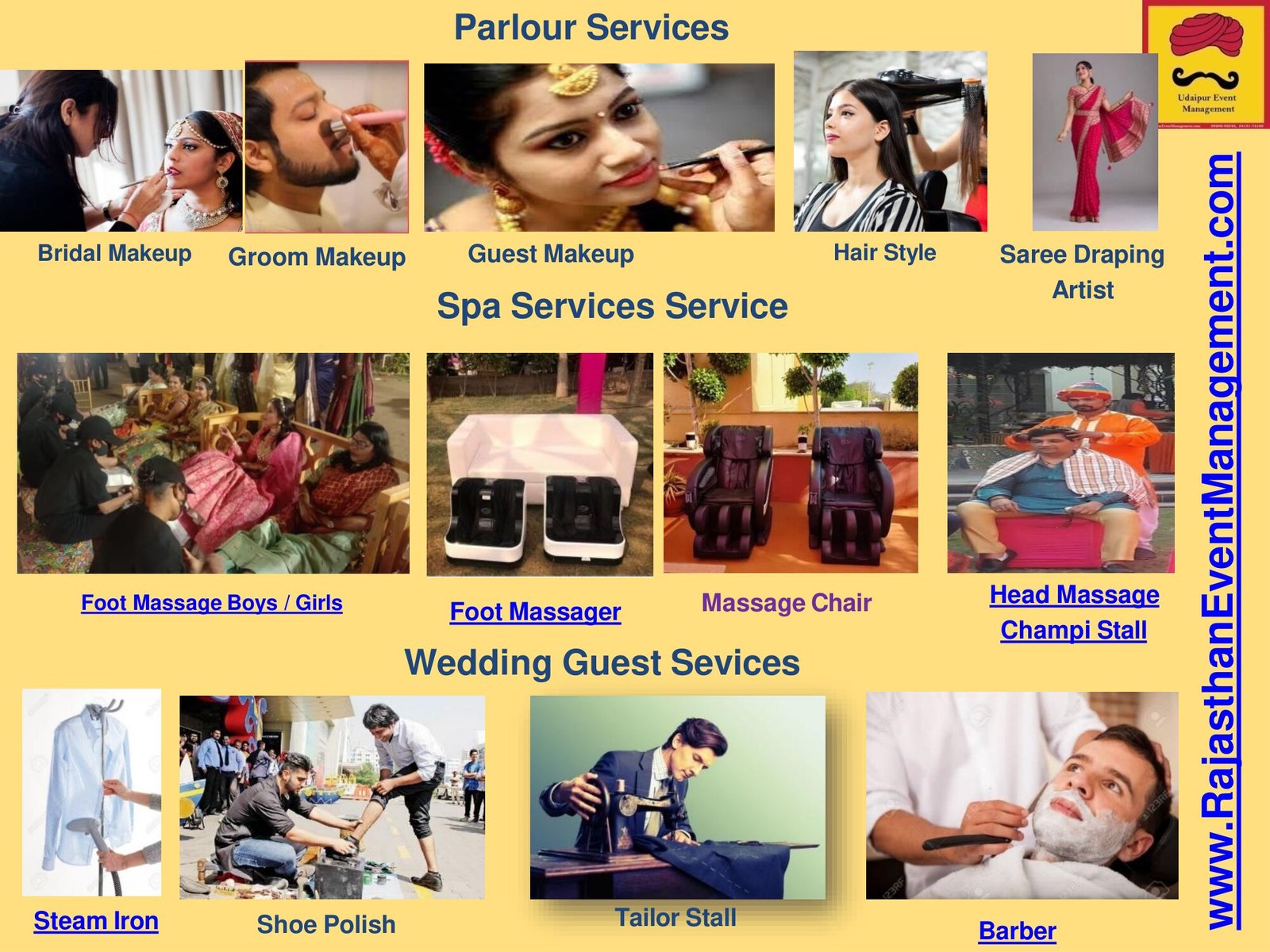Parlour, Spa & Wedding Guest Services