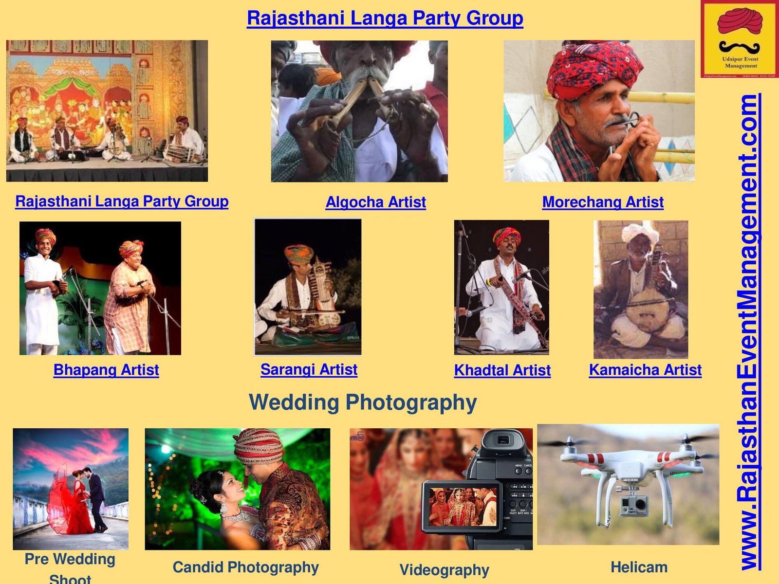Rajasthani Langa Party & Wedding Photography
