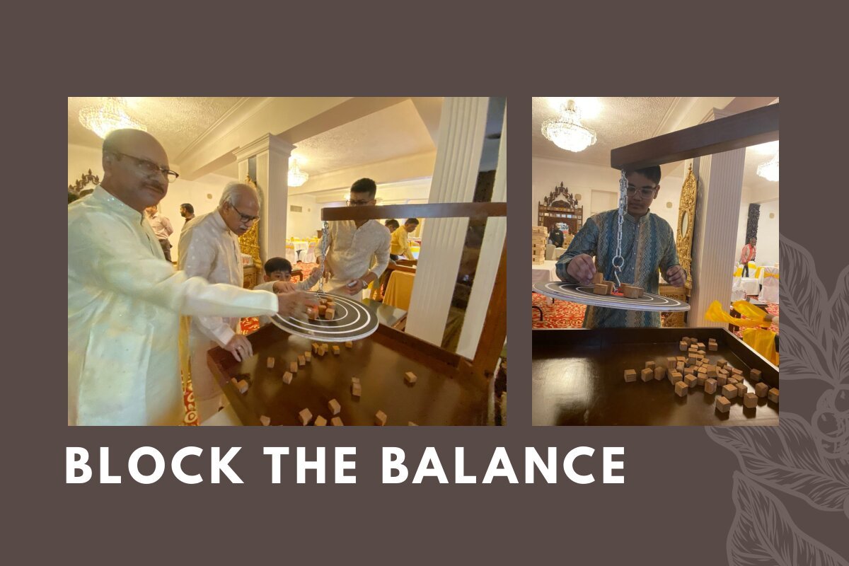 Block The Balance - carnival game stall for wedding and events