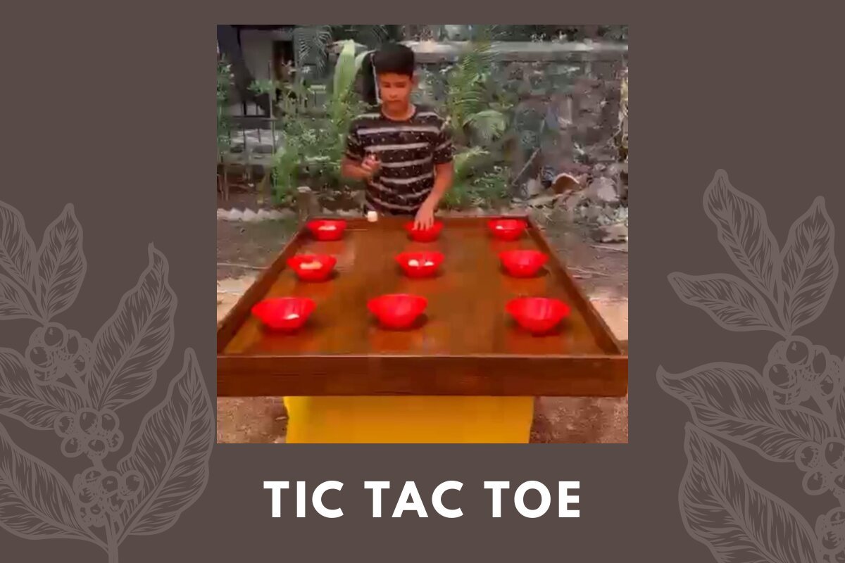 Tic Tac Toe Water Game carnival game