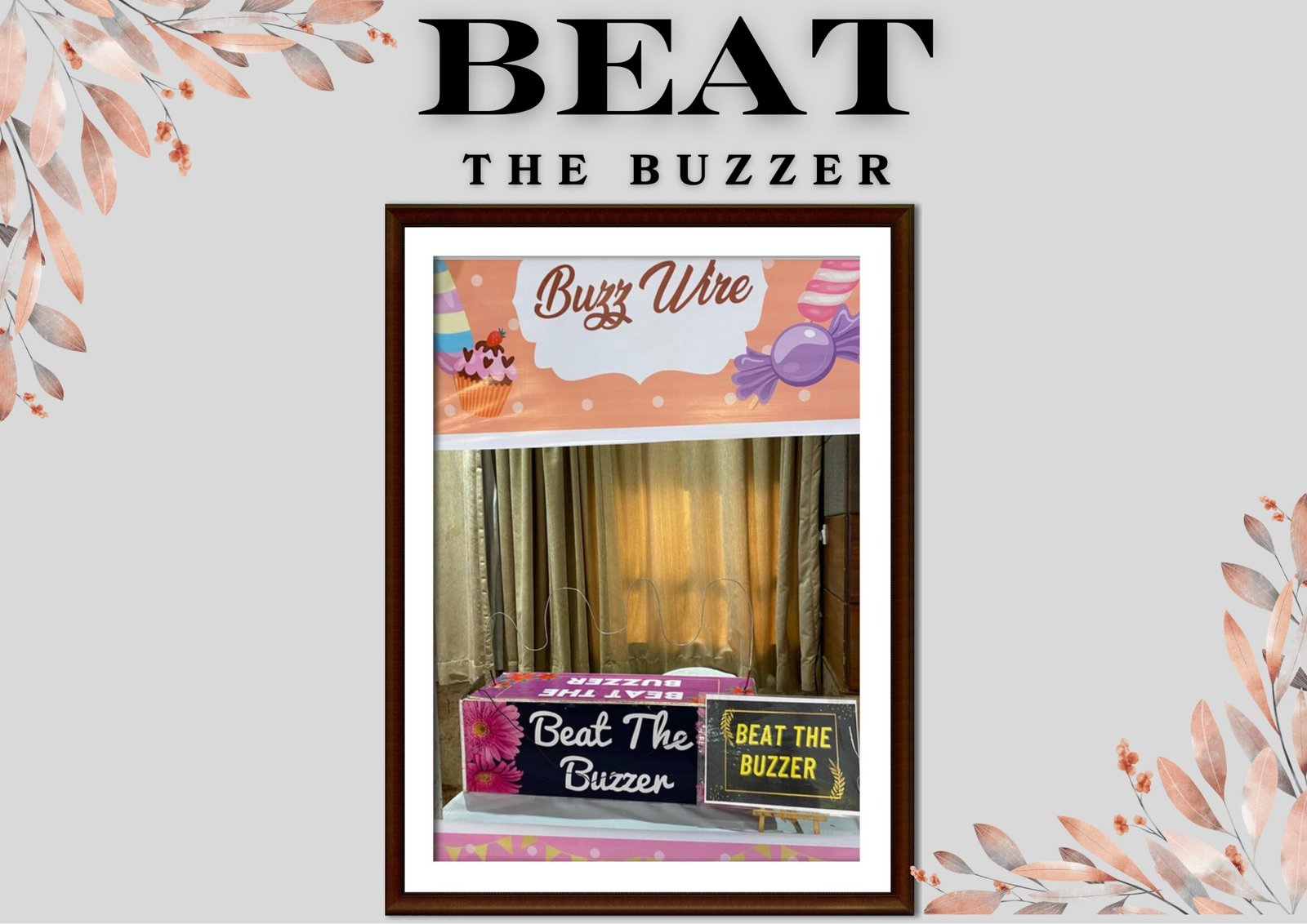 Beat The Buzzer carnival game