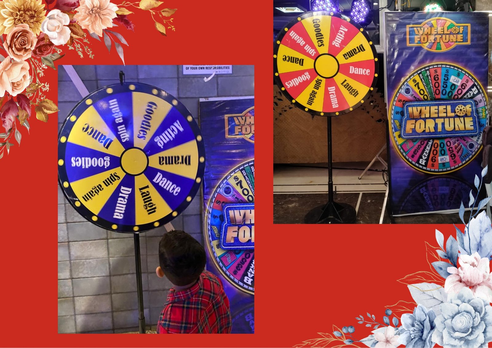 Wheel of Fortune carnival game