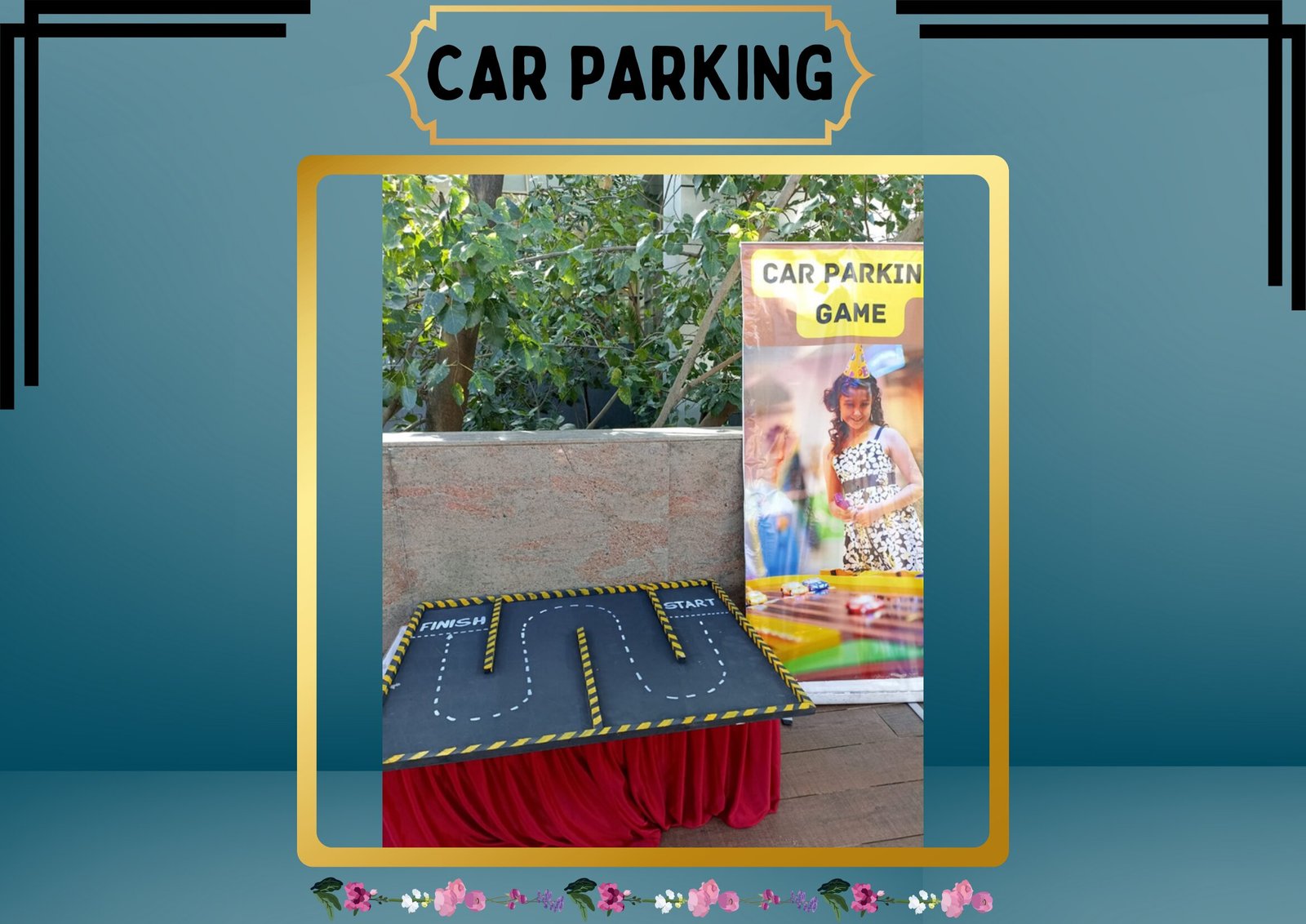 Car Parking - carnival game stall for wedding and events