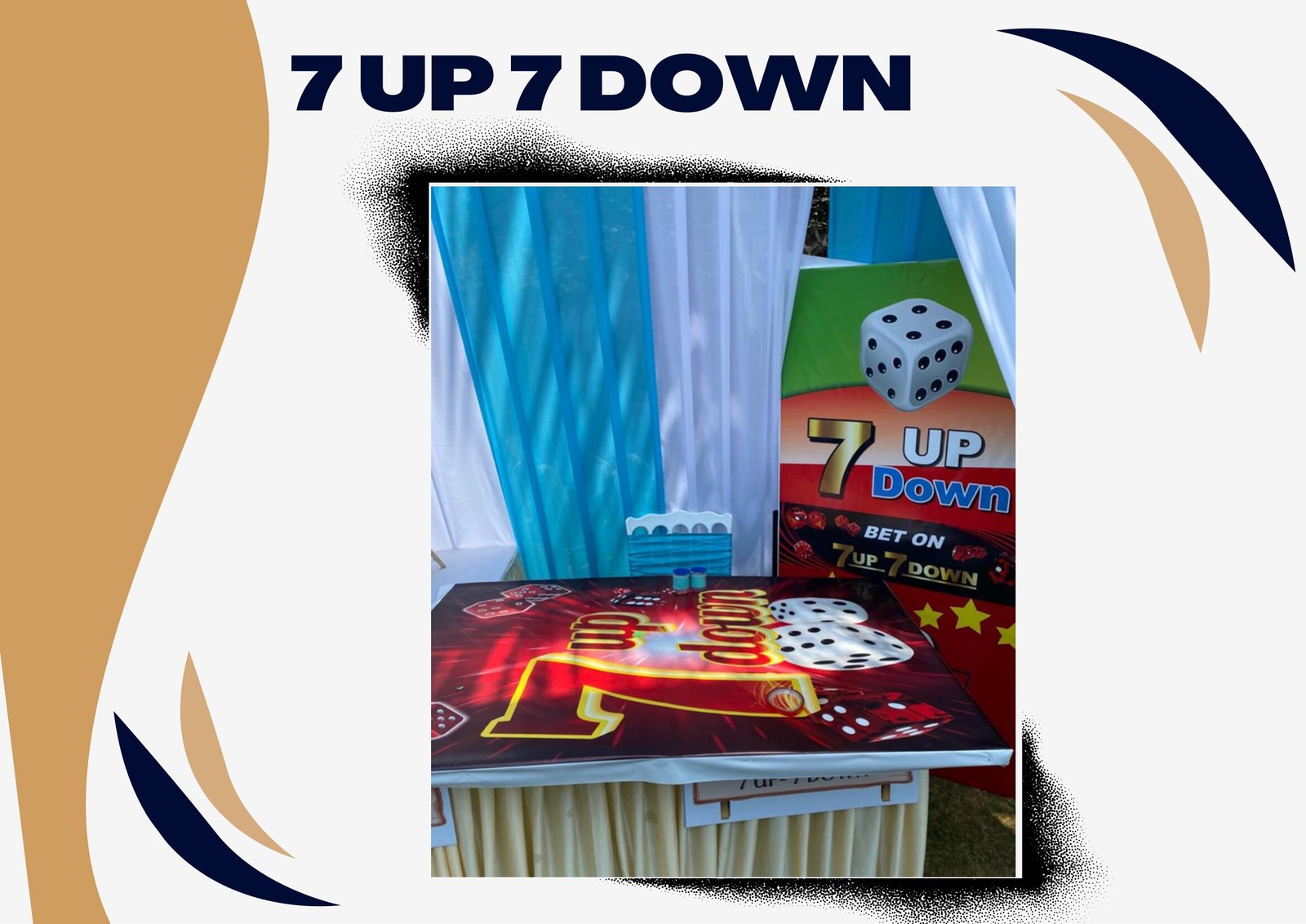 7 Up 7 Down carnival game