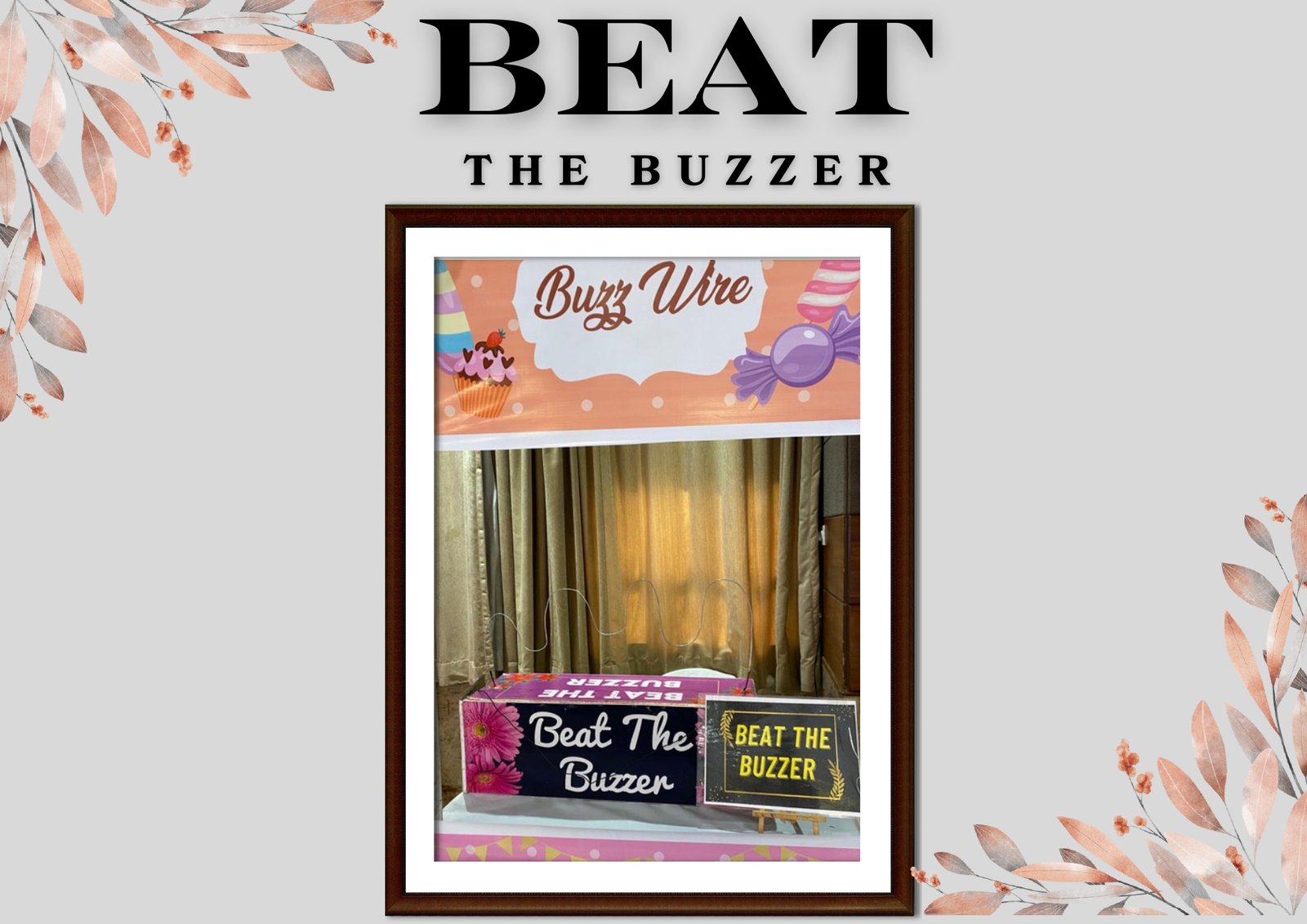 Beat The Buzzer carnival game