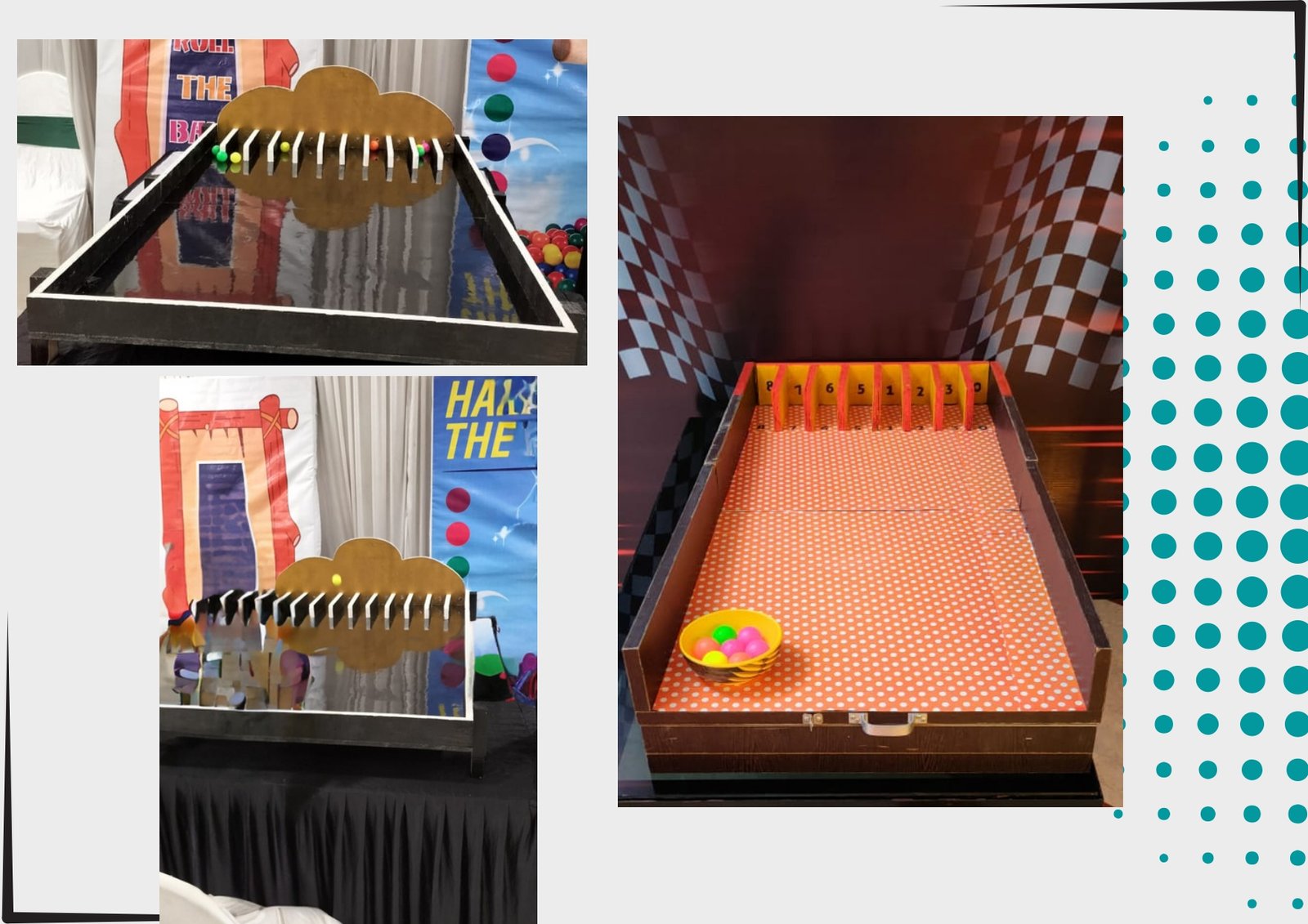 Roll The Ball carnival game