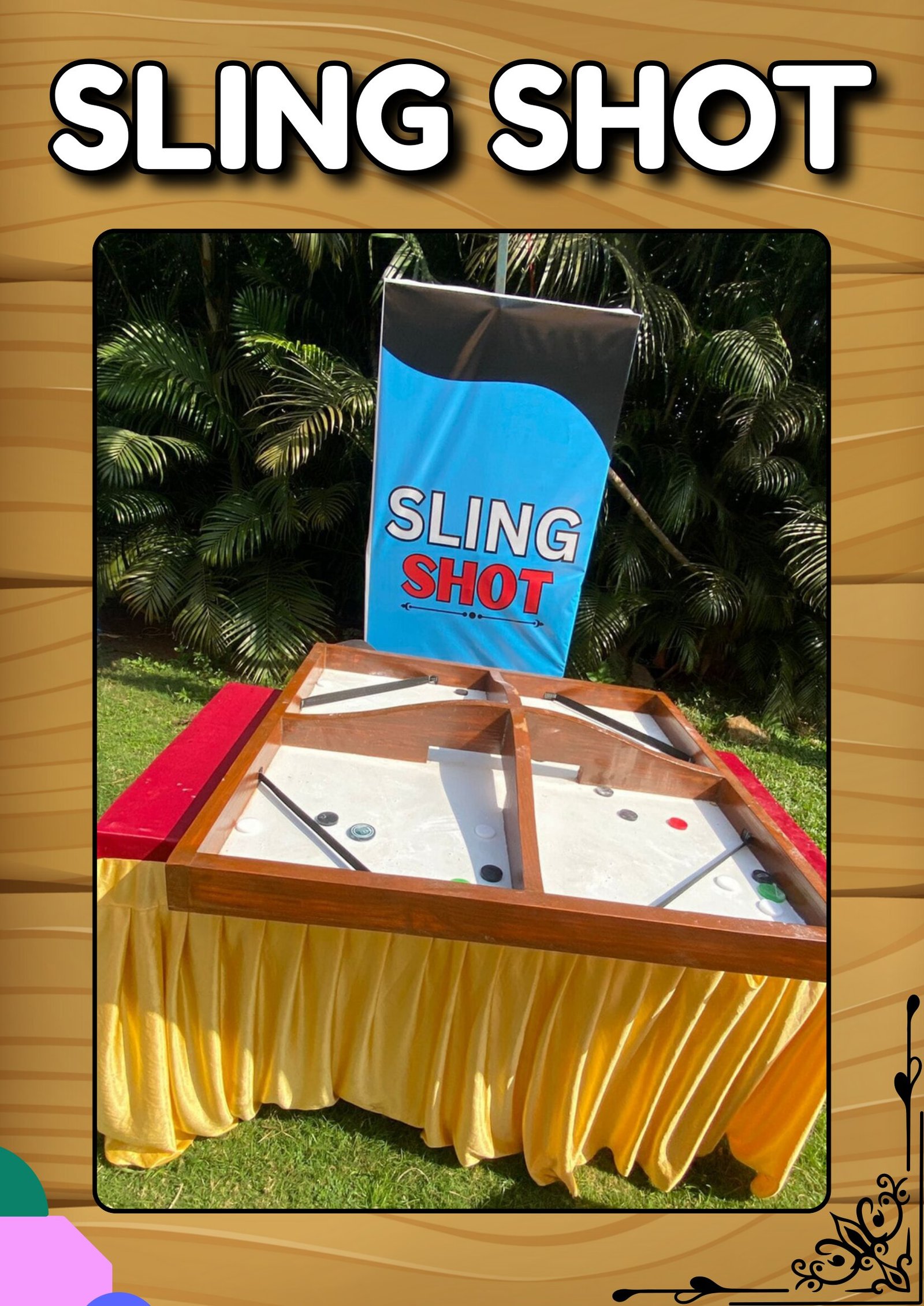 Sling Shot carnival game