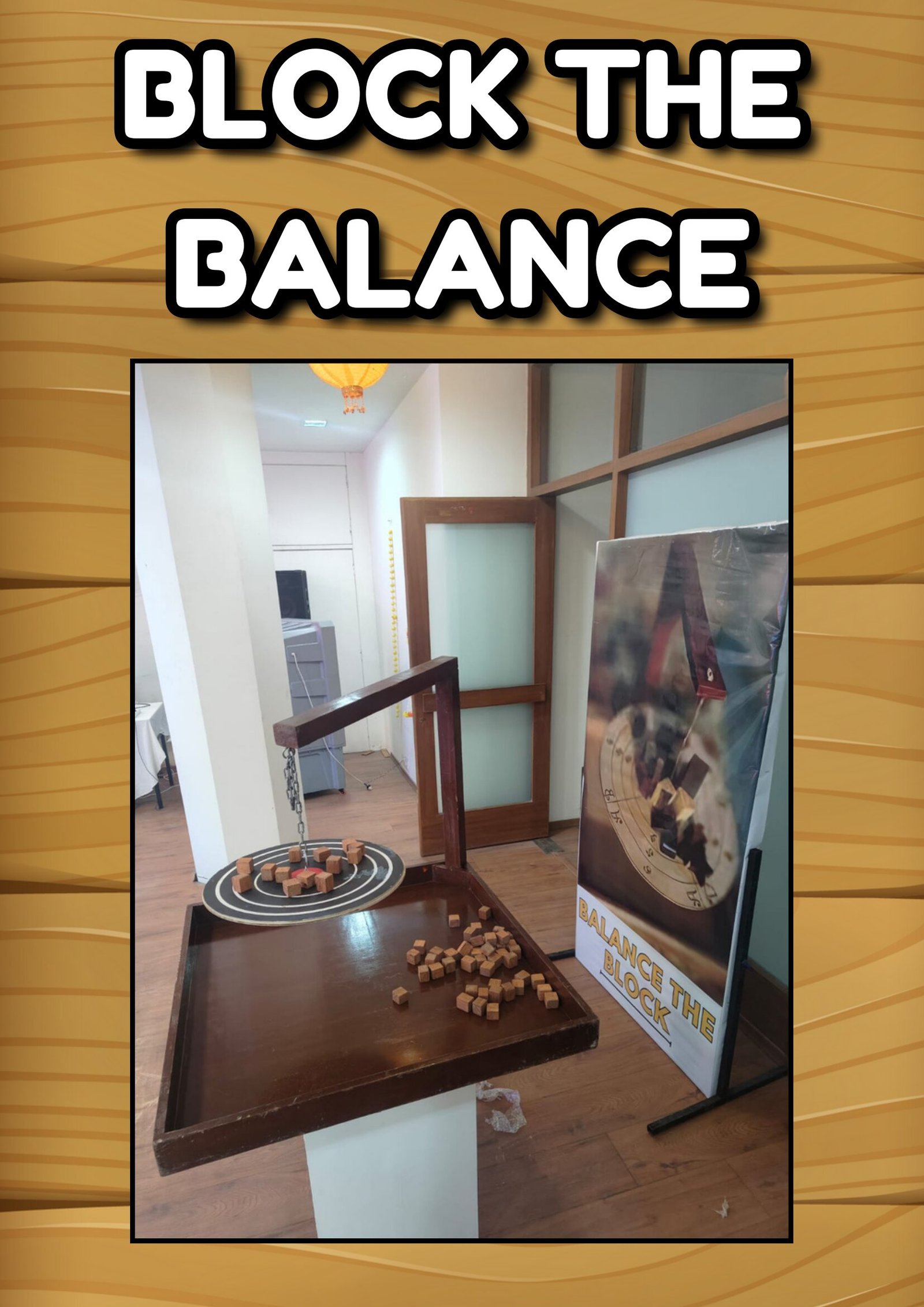 Block The Balance carnival game