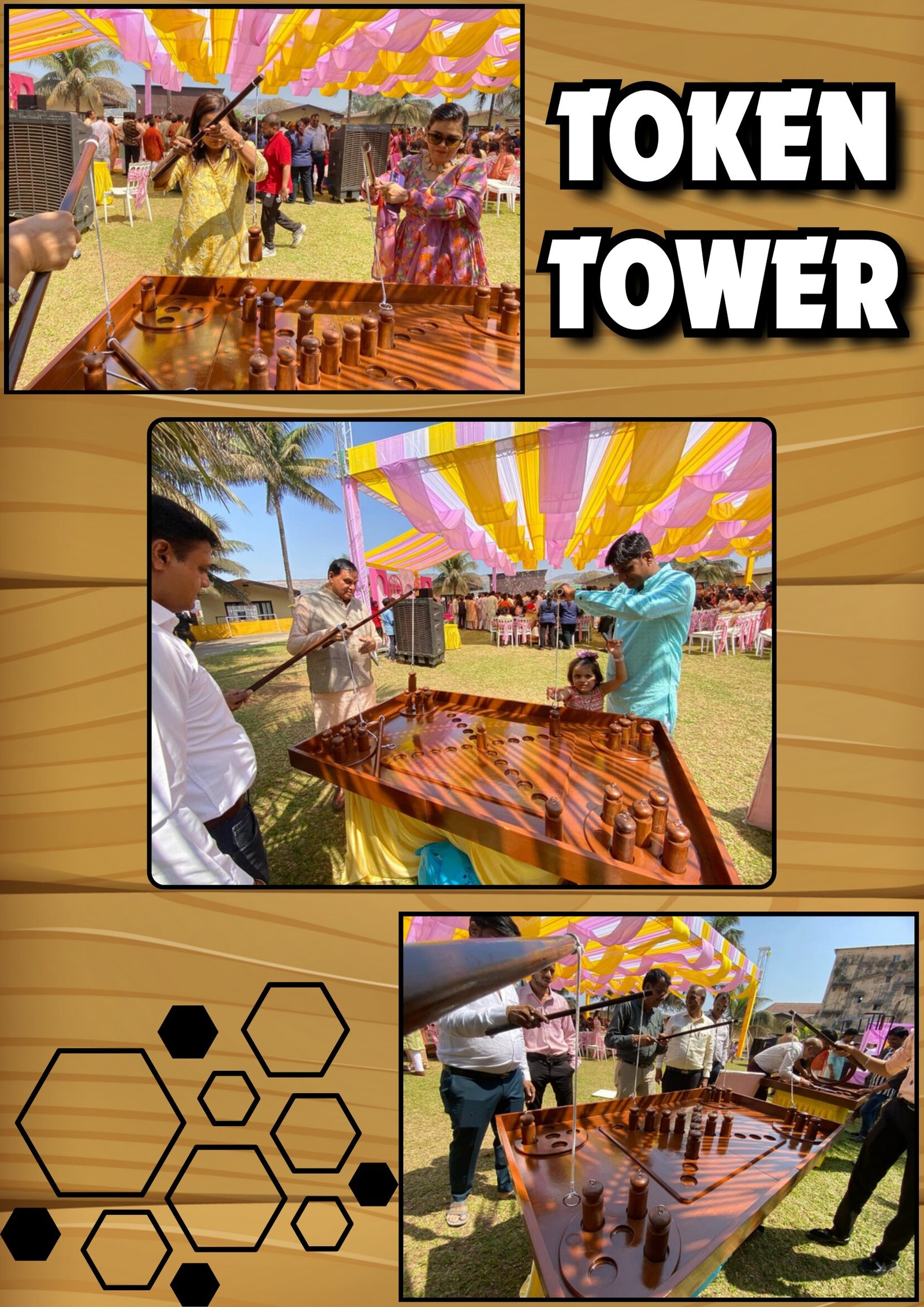 Token Tower carnival game
