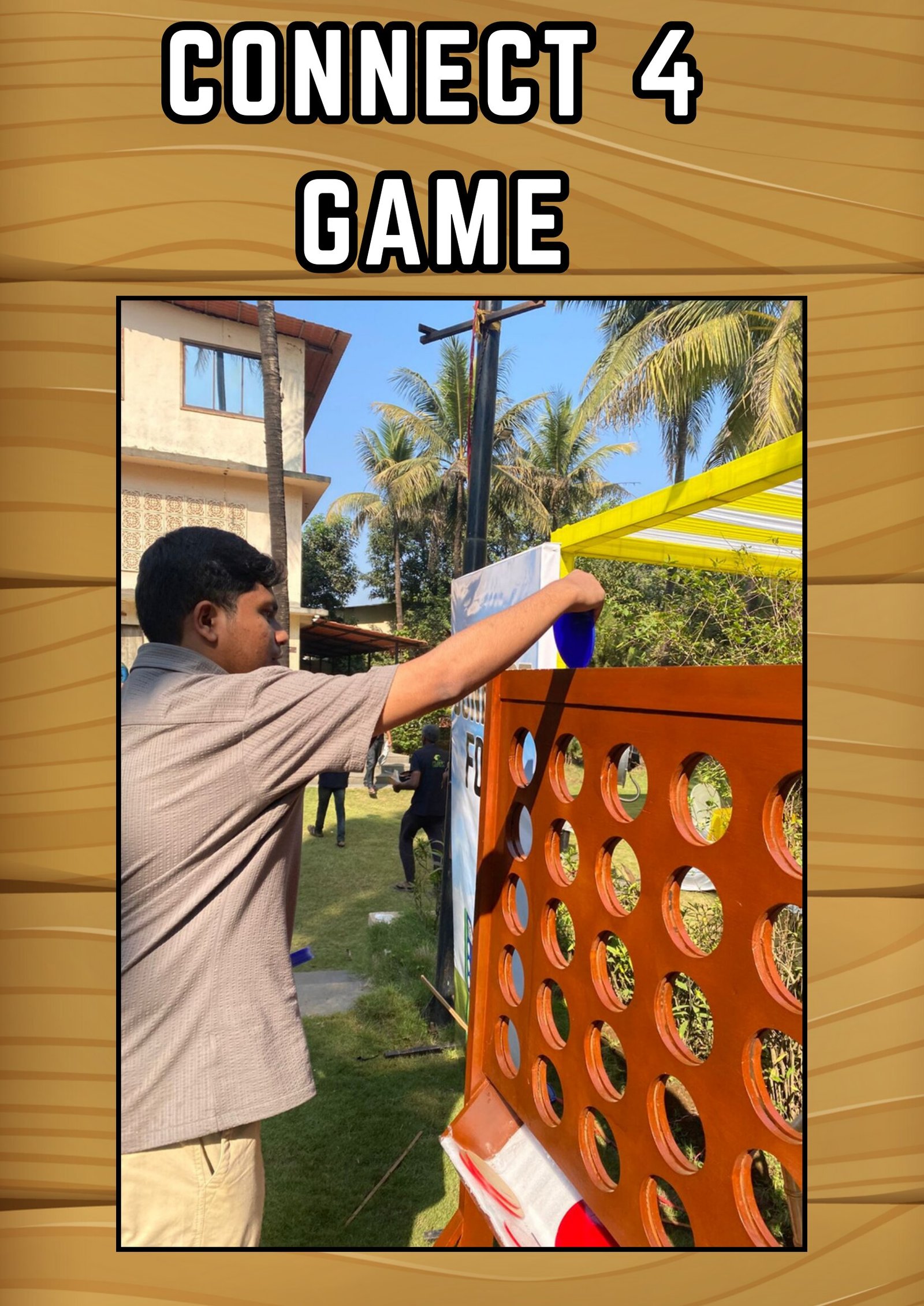 Connect 4 Game carnival game