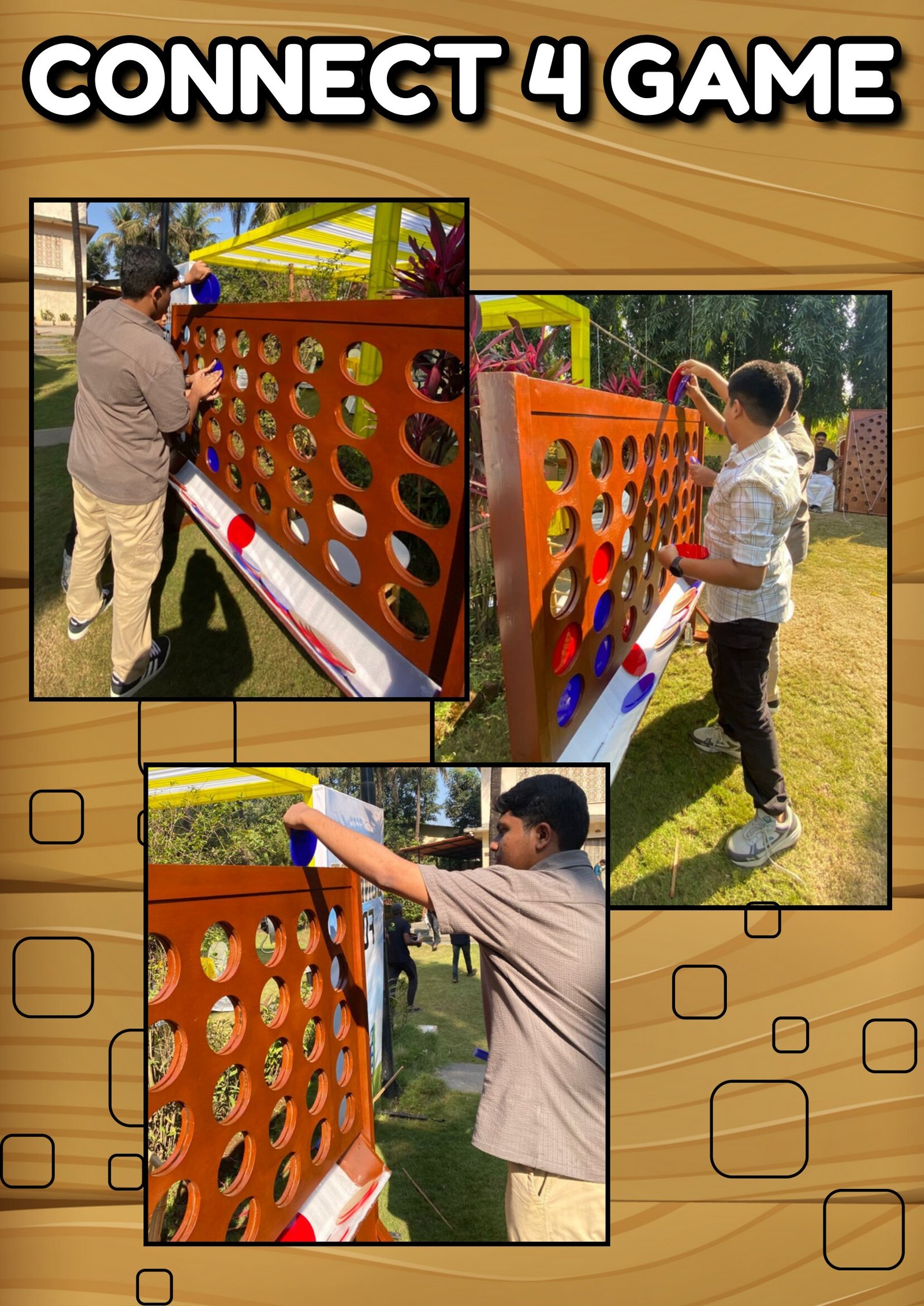 Connect 4 Game carnival game