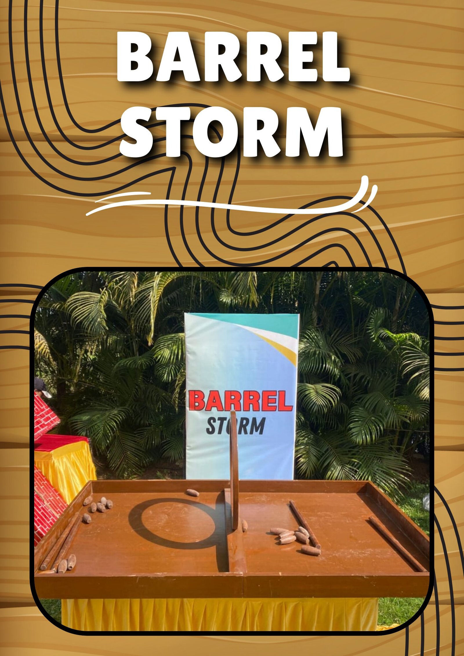 Barrel Storm carnival game