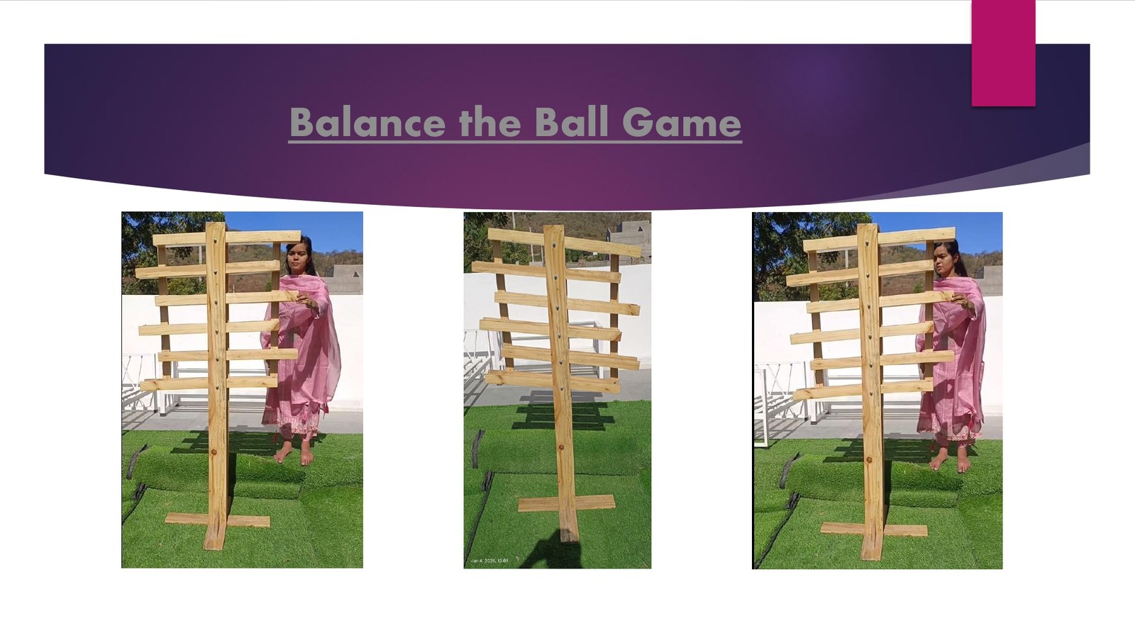 Balance The Ball Game - carnival game stall for wedding and events