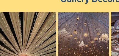 Radial Gazebo Fairy Lights - Rajasthan Artist Booking Agency