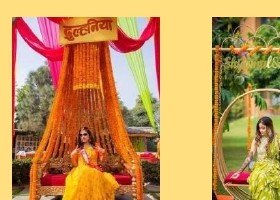 Circular Marigold Swing - Rajasthan Artist Booking Agency