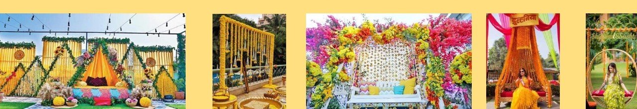 Haldi & Mehendi Decorations hero - Rajasthan Artist Booking Agency