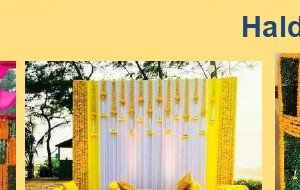 Umbrella Theme Mehendi Wall - Rajasthan Artist Booking Agency