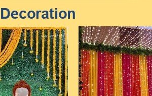 Yellow & White Mehendi Canopy - Rajasthan Artist Booking Agency