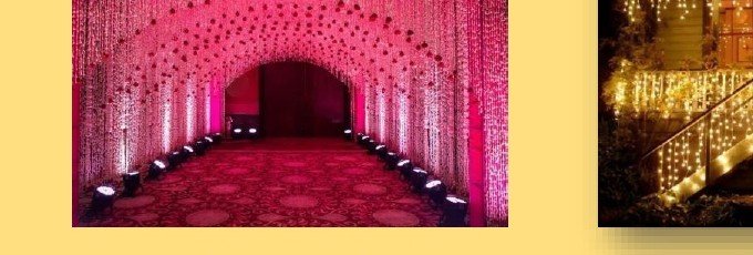 Pink Light Entry Tunnel - Rajasthan Artist Booking Agency