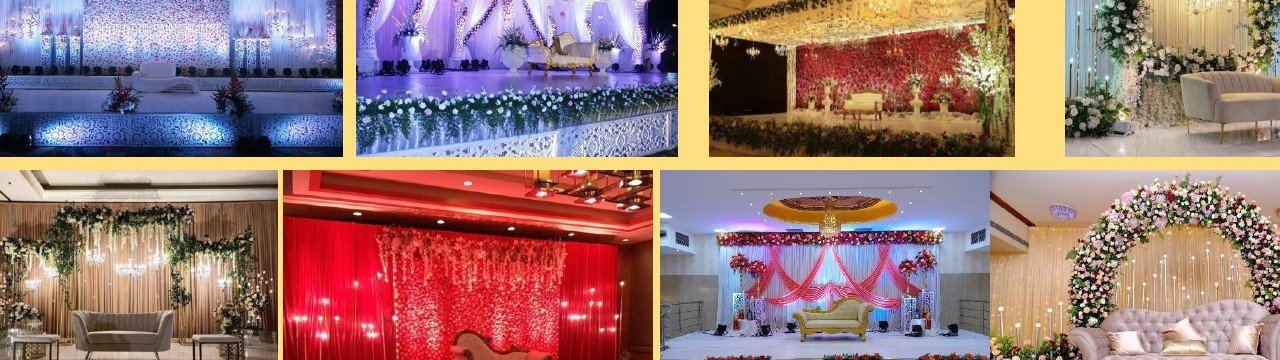 Stage Backdrop Decorations hero - Rajasthan Artist Booking Agency